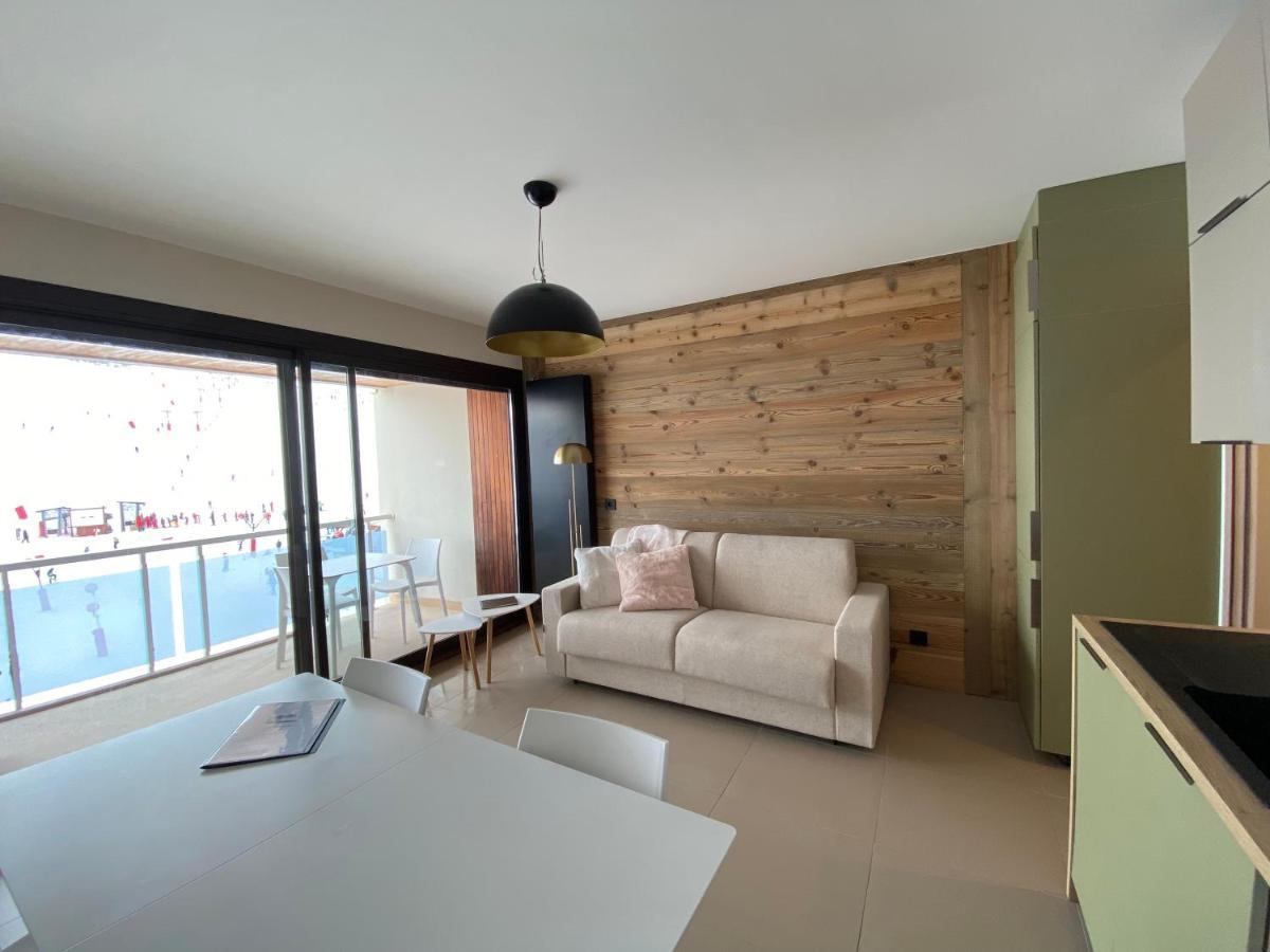 Le Marlou Apartment Fontcouverte-la-Toussuire Bagian luar foto