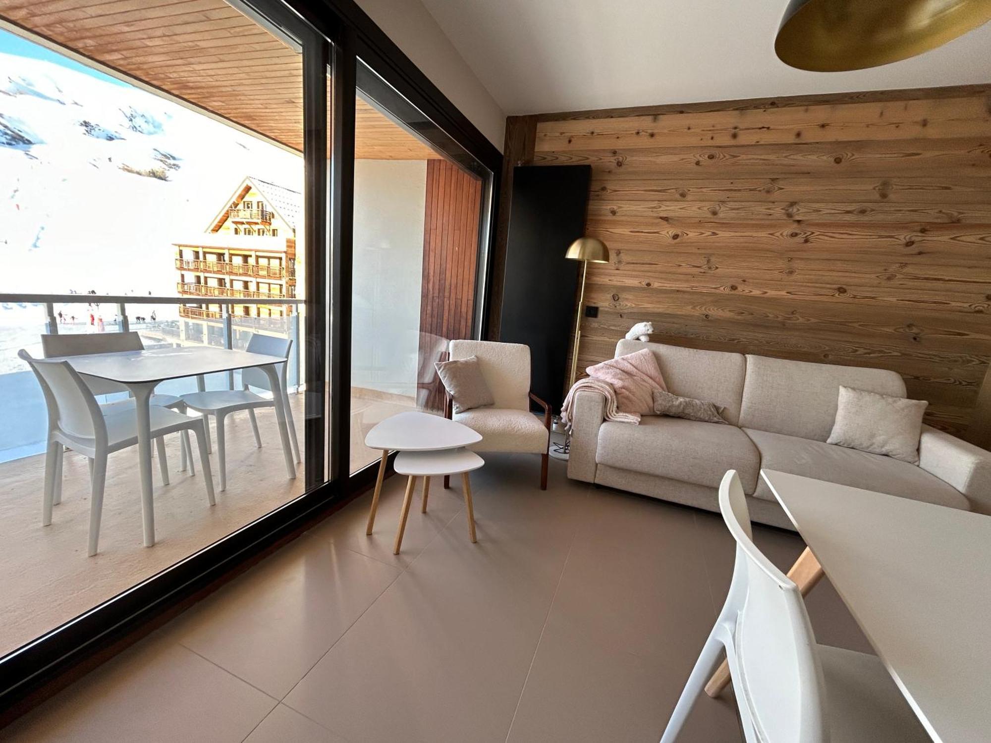 Le Marlou Apartment Fontcouverte-la-Toussuire Bagian luar foto