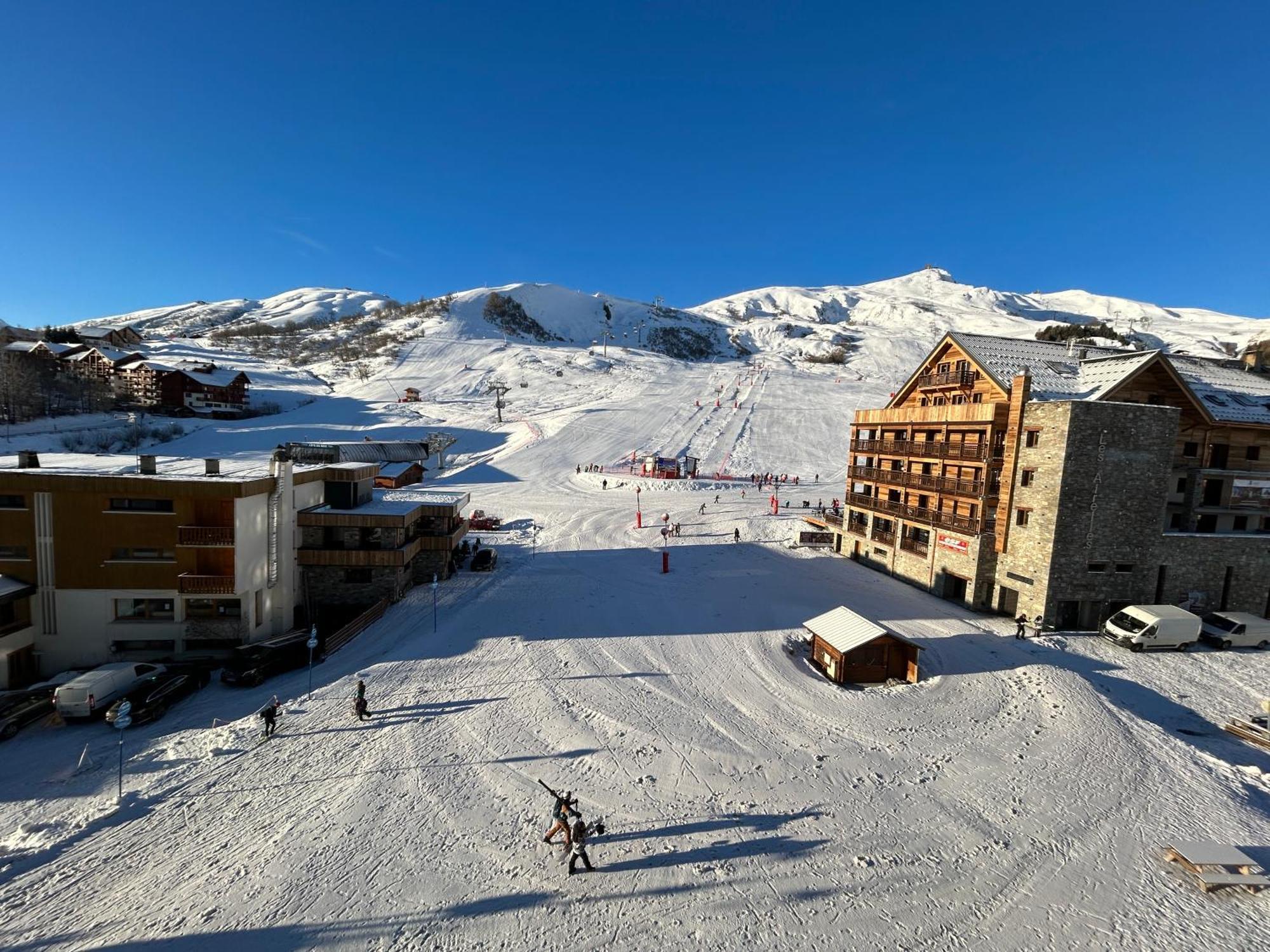Le Marlou Apartment Fontcouverte-la-Toussuire Bagian luar foto