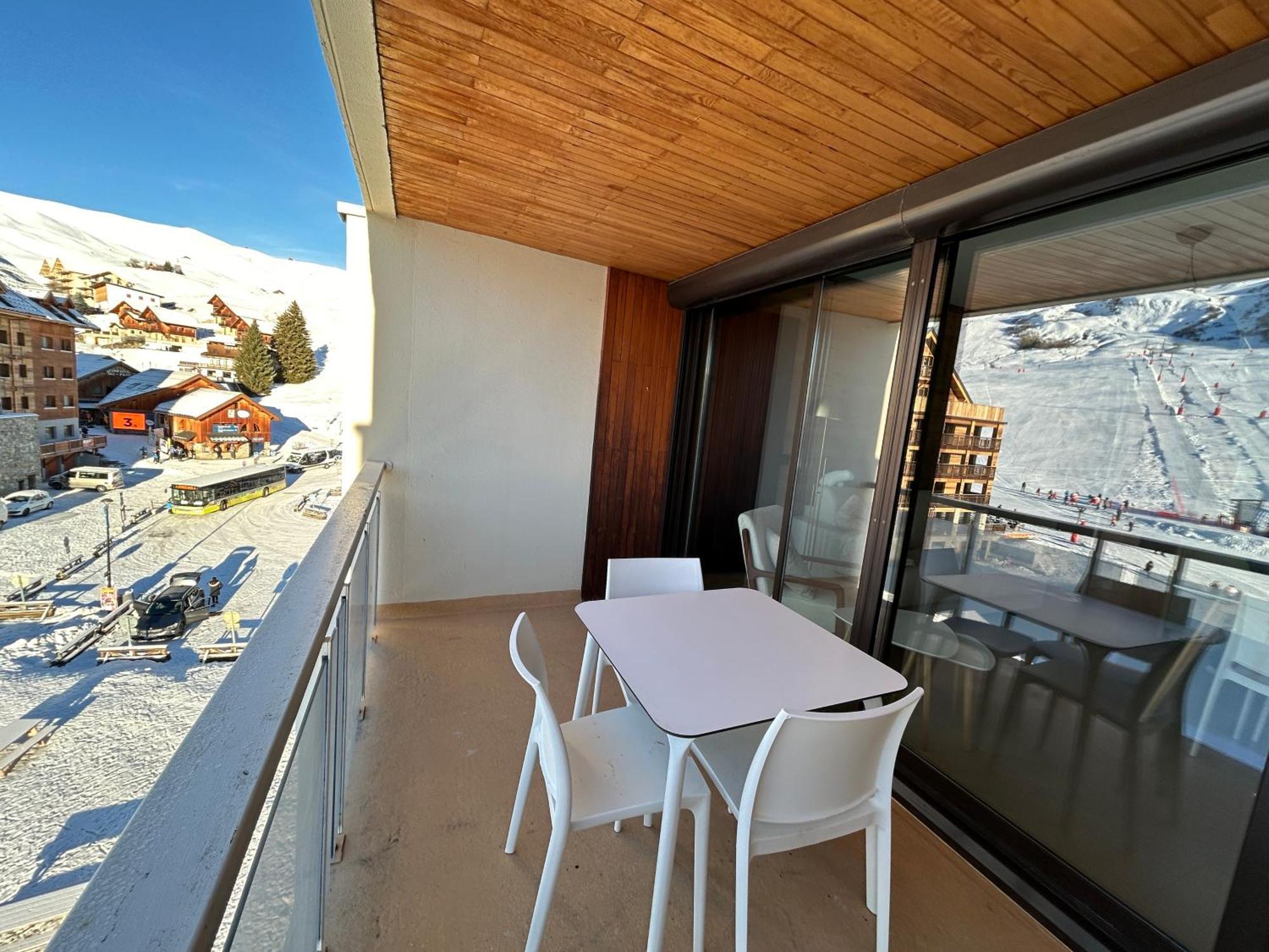 Le Marlou Apartment Fontcouverte-la-Toussuire Bagian luar foto